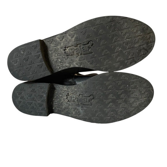 Pajar Carry Heritage Leather Suede Knee High Boots Black Horseback Riding Sz 9 - Picture 5 of 10